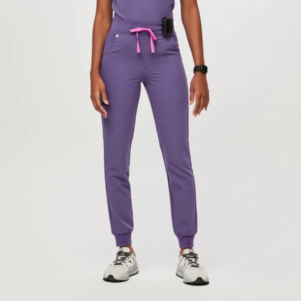 Figs Zamora™ - High Waisted Scrub Pants - AMETHYST  *LIMITED EDITION*